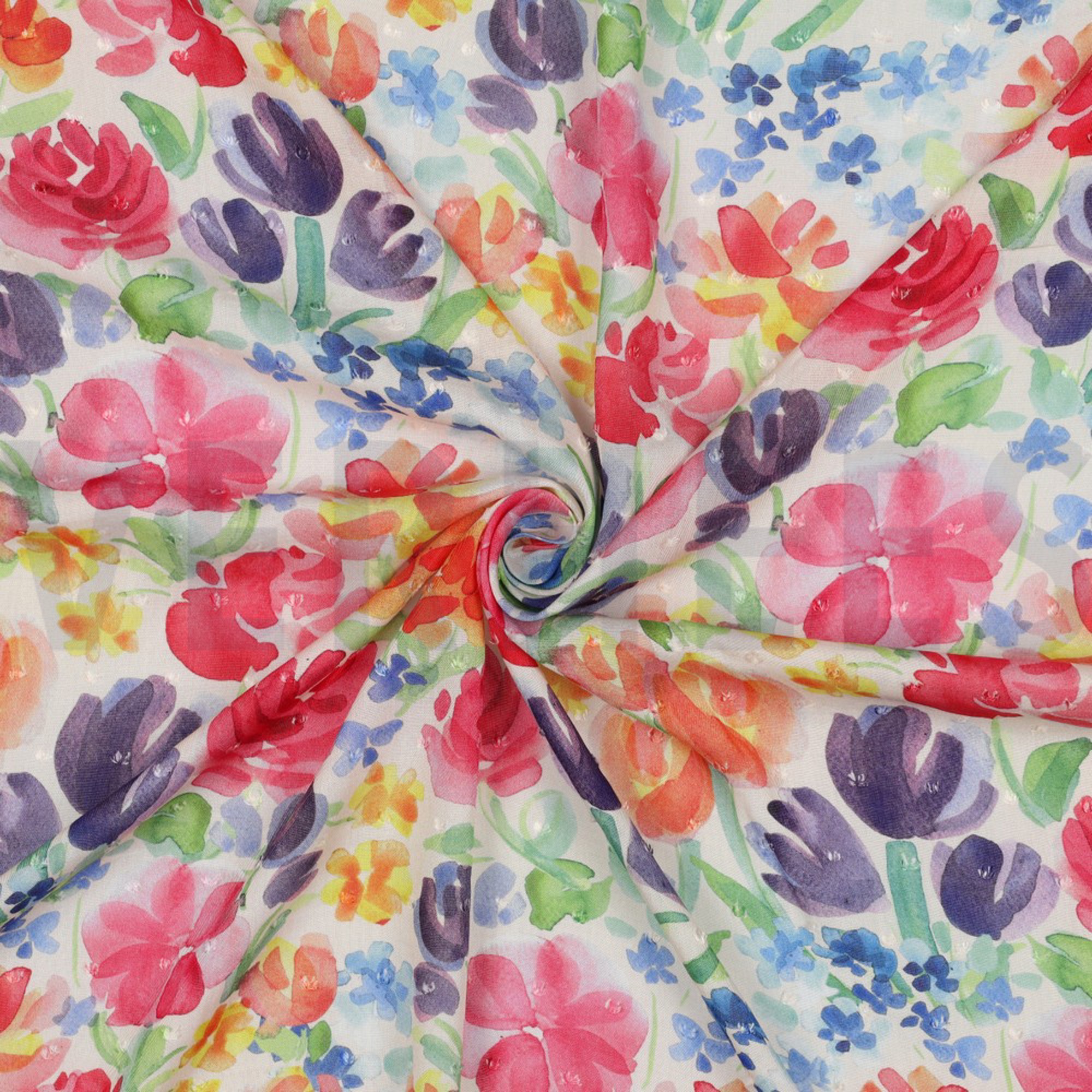 VISCOSE DOBBY DIGITAAL BLOEMEN MULTI (high resolution) #3