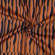 BAUMWOLLE VOILE GEOMETRISCH BRAUN (thumbnail) #3