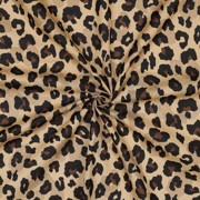 BAUMWOLLE VOILE TIERHAUT KAMEL (thumbnail) #3