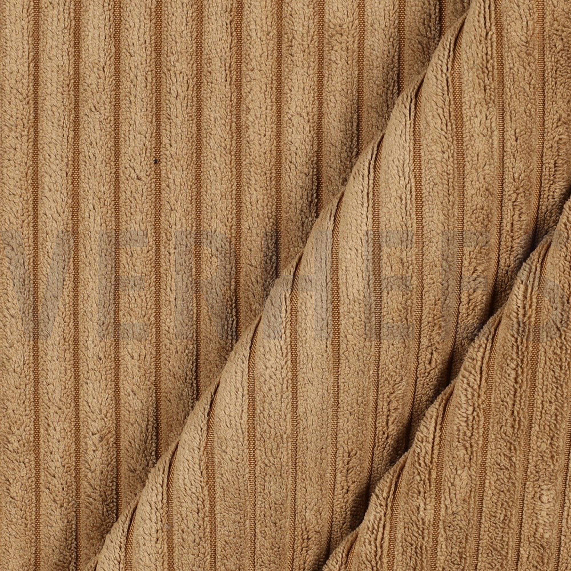VELOURS DECO CORDUROY CAMEL (high resolution) #3