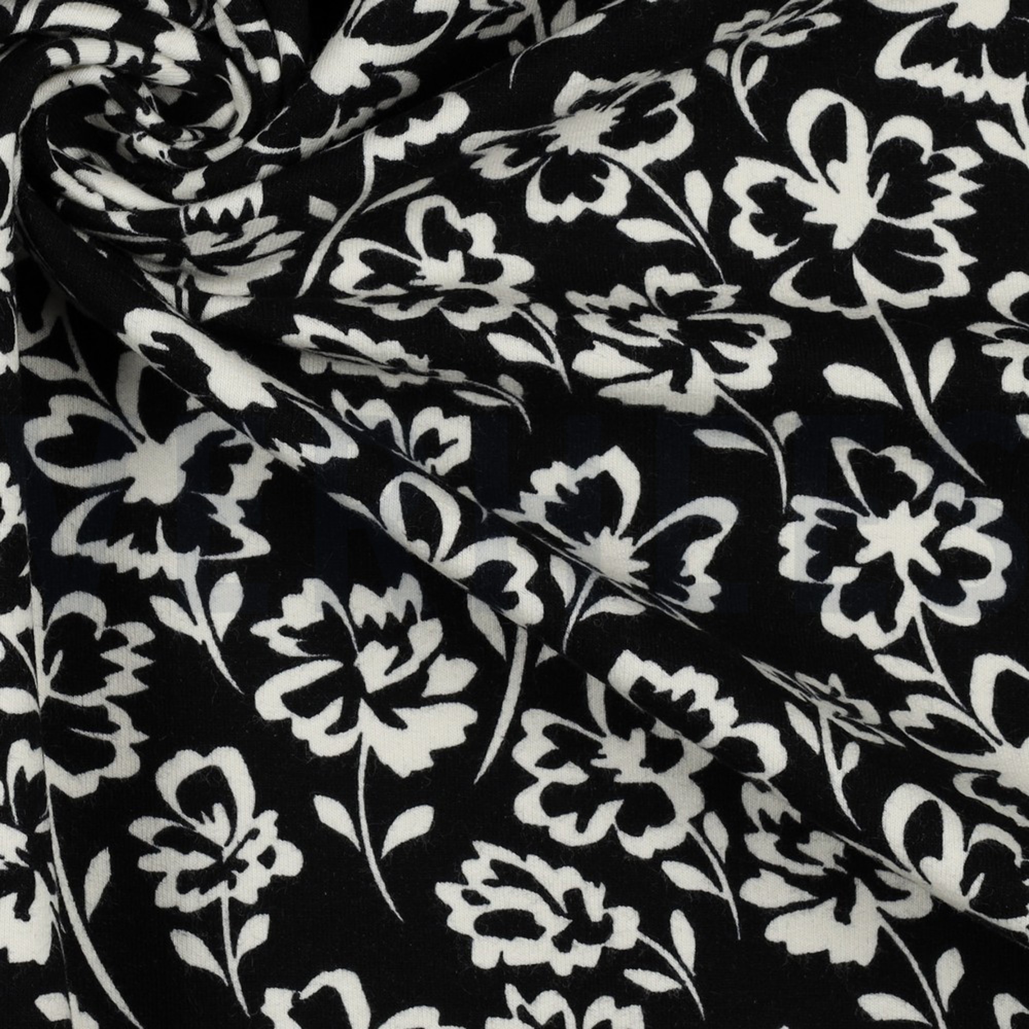 SOFT SWEAT FLOWERS BLACK (high resolution) #3