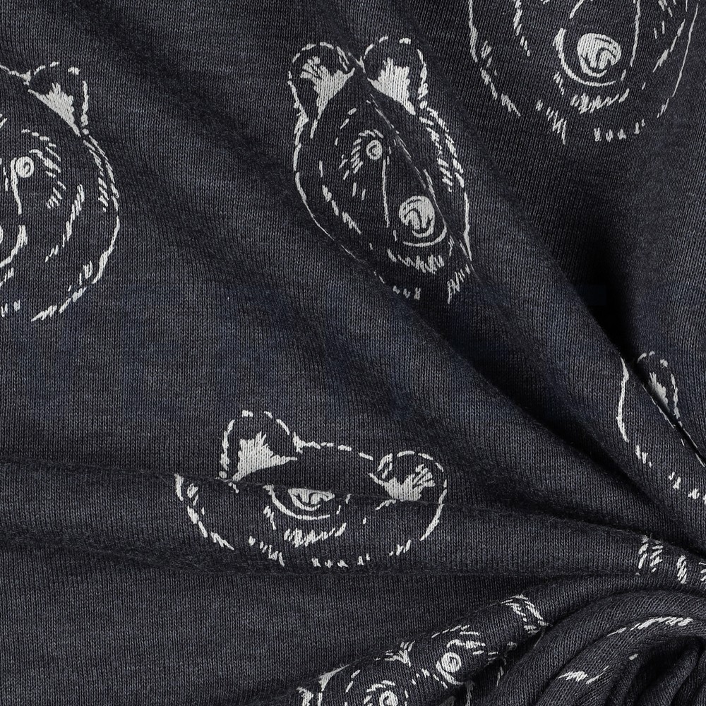 SWEAT MELANGE BEARS INDIGO MELANGE #7