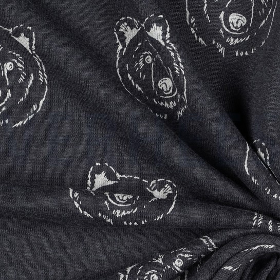 SWEAT MELANGE BEREN INDIGO GEMÊLEERD #7