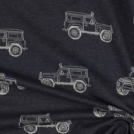 JERSEY MELANGE CARS INDIGO MELANGE #7