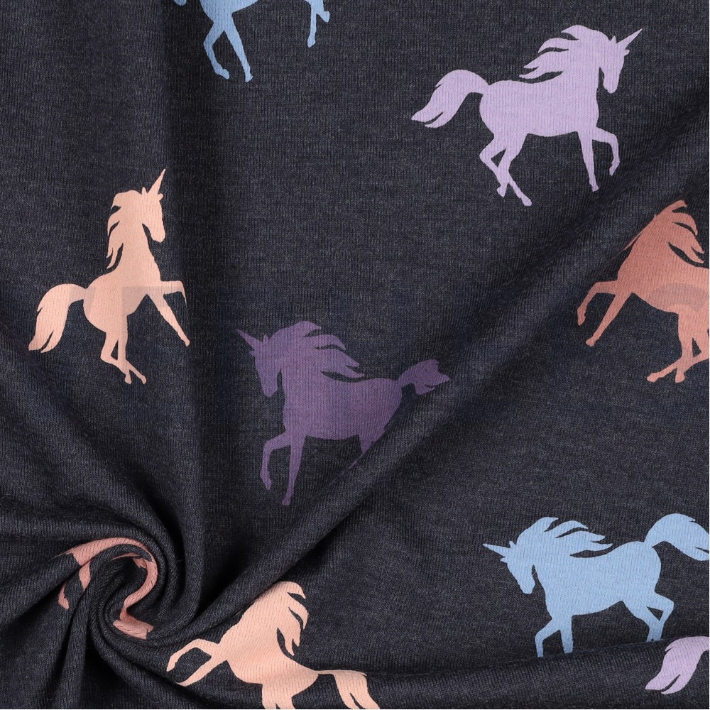 JERSEY MÉLANGE LICORNE INDIGO CHINÉ #7