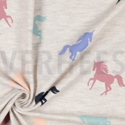 JERSEY MELANGE EINHÖRNER HELL SAND MELANGE (thumbnail) #3