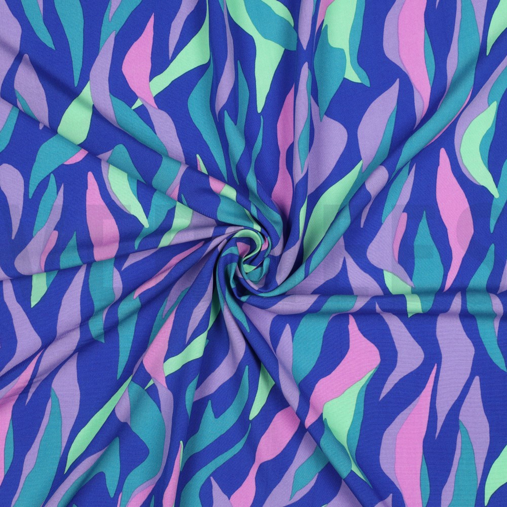 LENZING™ ECOVERO™ ABSTRAIT BLEU COBALT (high resolution) #3