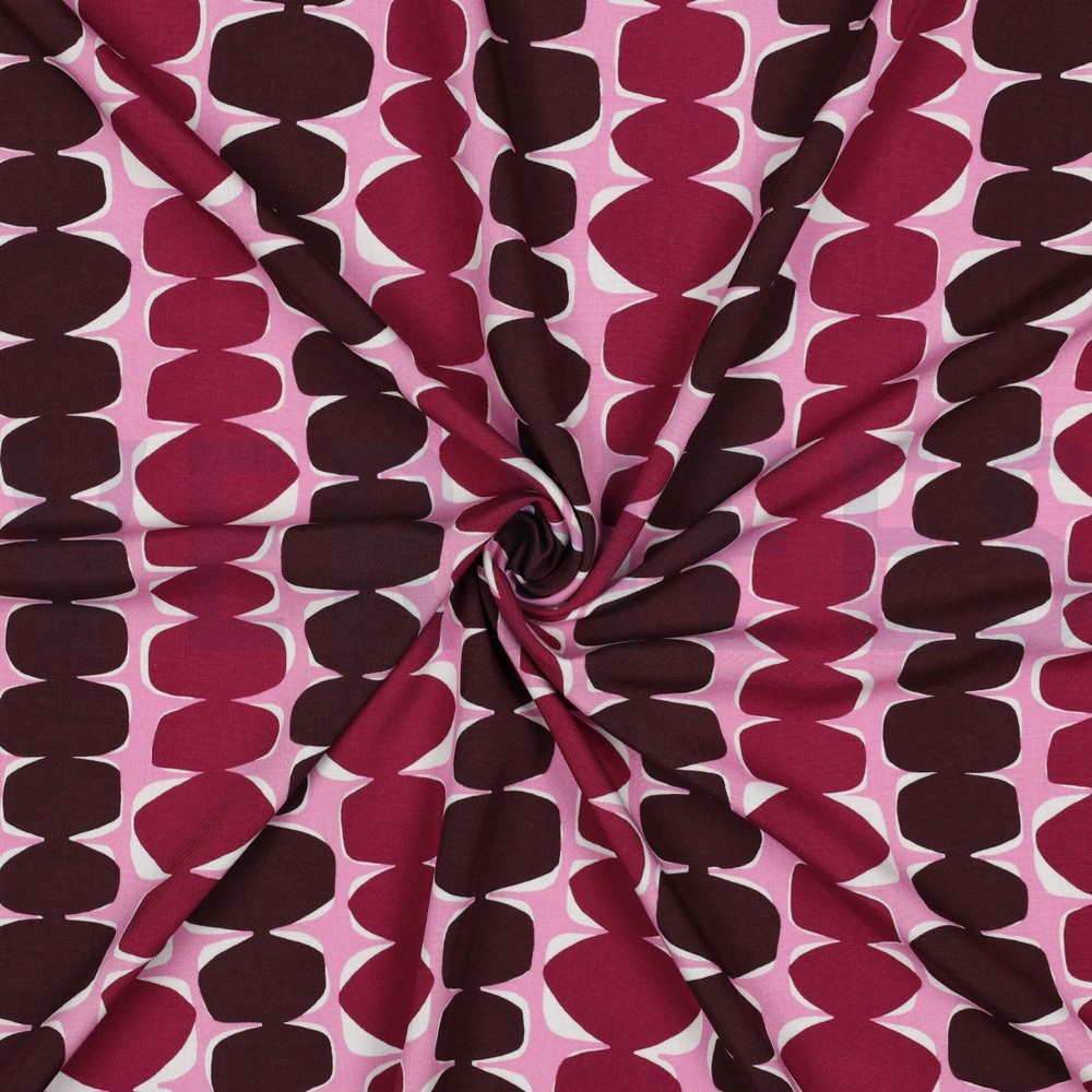 LENZING™ ECOVERO™ ABSTRACT FUCHSIA #7