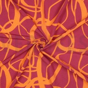 MAGNOLIA STRETCH ABSTRACT ROZE (thumbnail) #3