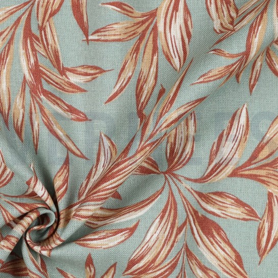 LINNEN VISCOSE GEWASSEN BLADEREN OUDGROEN #7