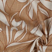 LEINEN GEWASCHEN ABSTRACT CAPPUCCINO (thumbnail) #3