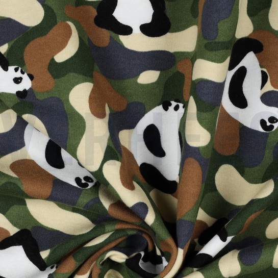SOFT SWEAT PANDA CAMOUFLAGE FOREST GREEN #7