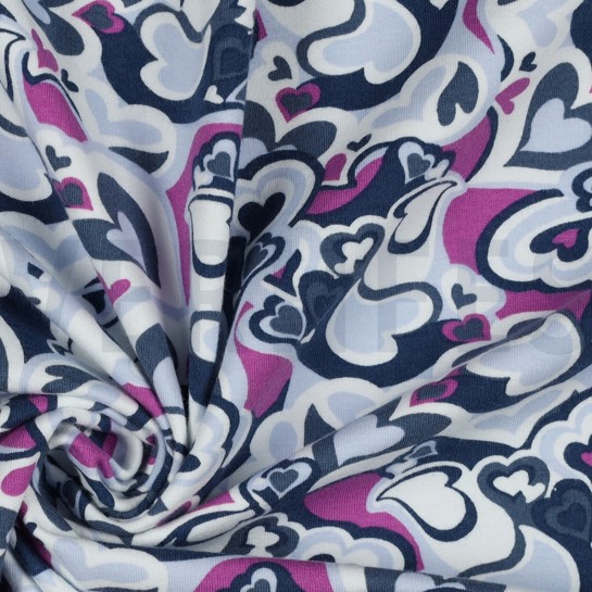 SOFT SWEAT COEURS VIOLET #7