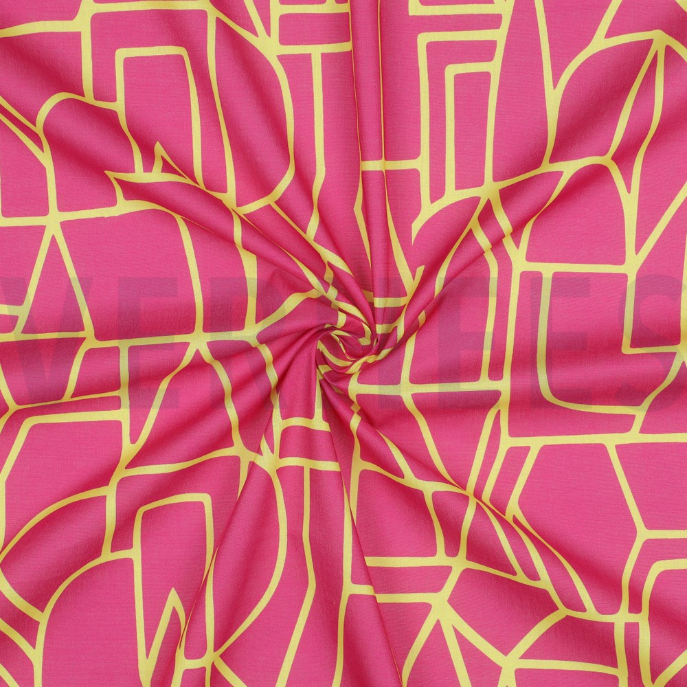 KATOENEN VOILE TOWN NERIDA HANSEN FUCHSIA #7