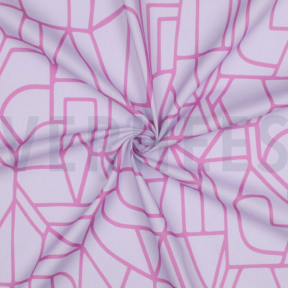 KATOENEN VOILE TOWN NERIDA HANSEN LAVENDEL #7