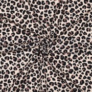 FRENCH TERRY DIGITAL LUSTIGE GESICHTER BEIGE (thumbnail) #3