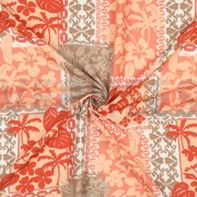 LENZING™ ECOVERO™ FLOWERS PATCHWORK PEACH (thumbnail) #3