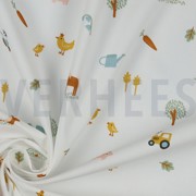 FINE POPLIN FARM LIFE WHITE (thumbnail) #3