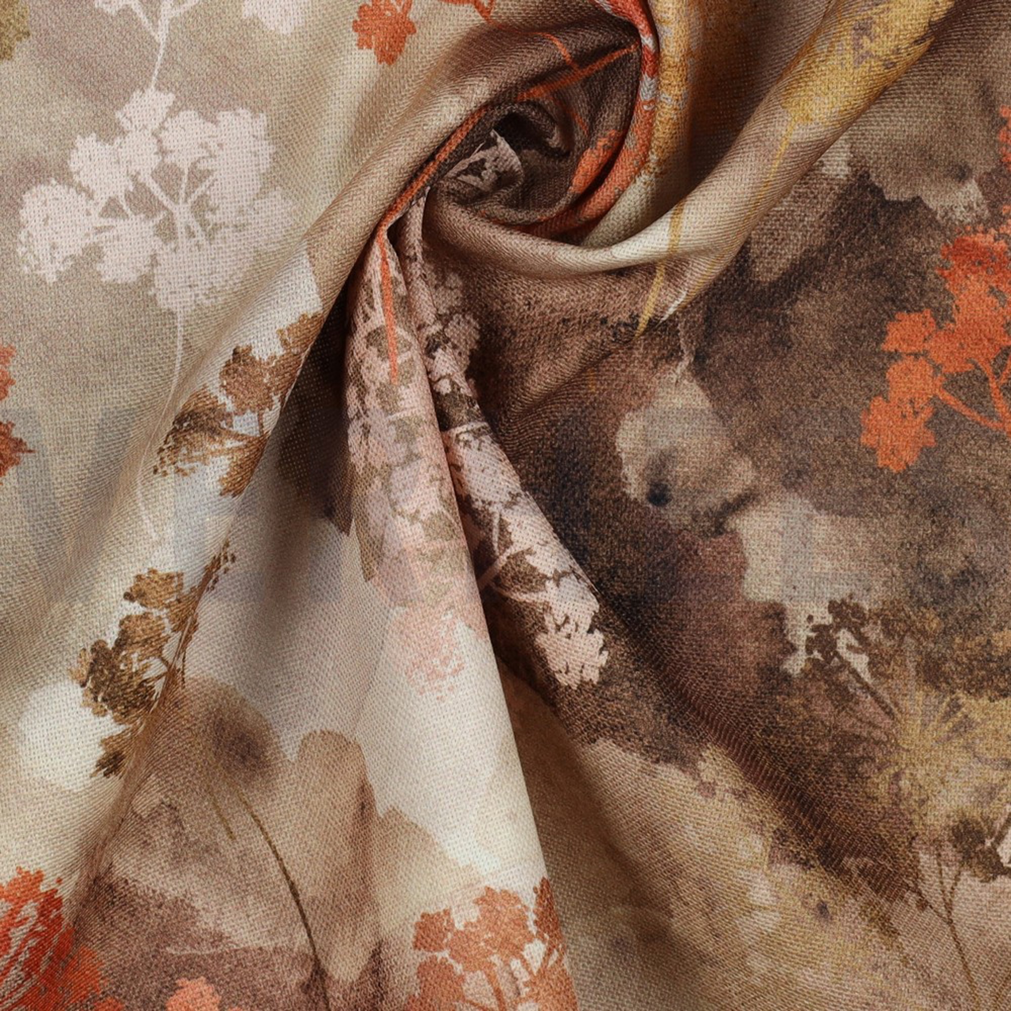 CANVAS DIGITAL FLOWERS TOFFEE (high resolution) #3