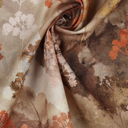 CANVAS DIGITAL FLOWERS TOFFEE #7