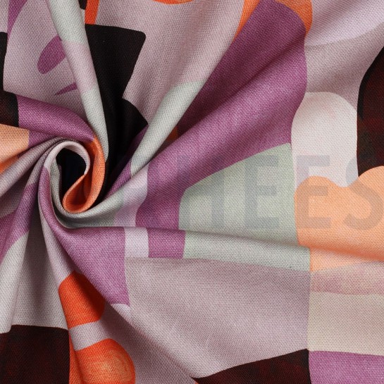 CANVAS DIGITAAL ABSTRACT LILA #7