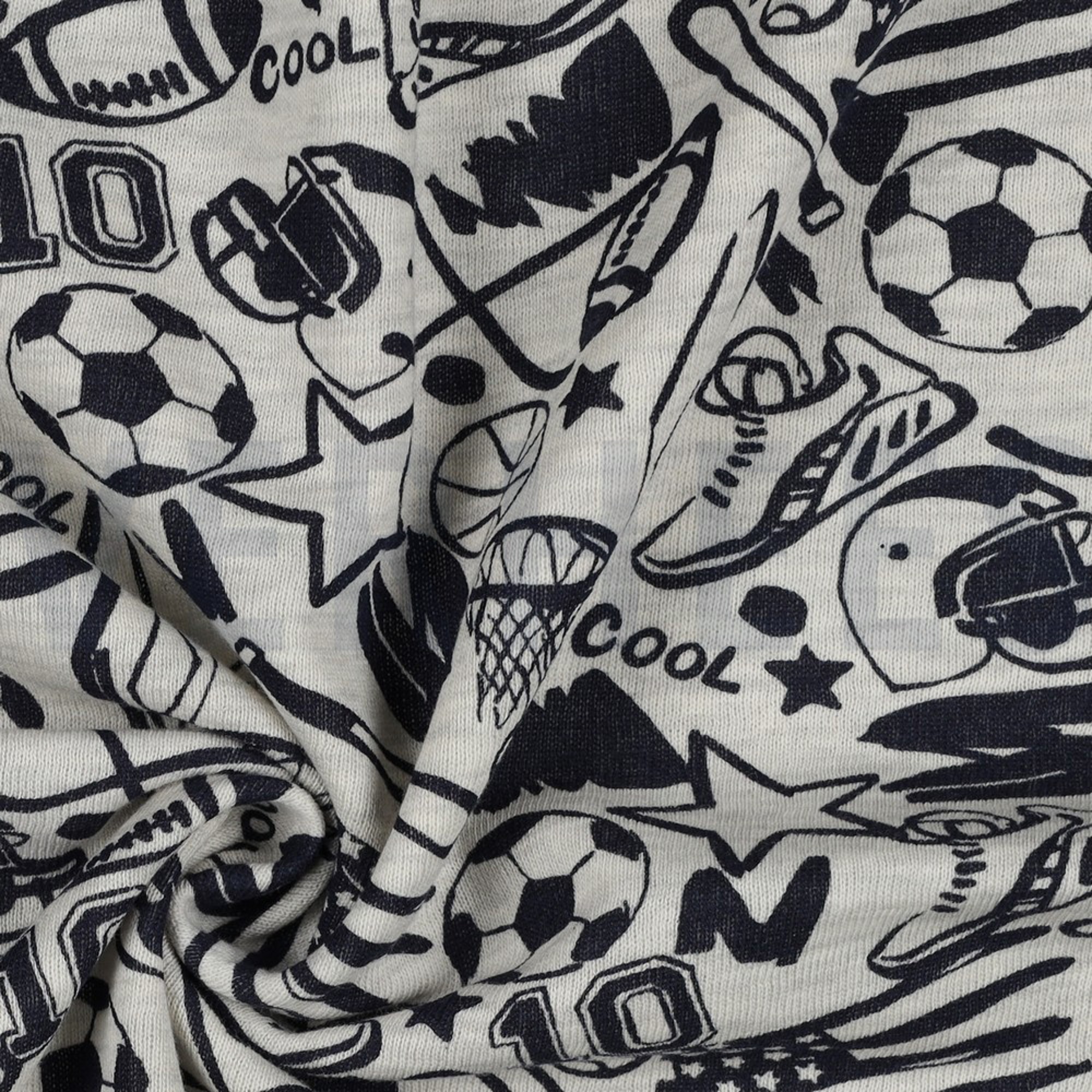 SWEAT MELANGE SPORT ECRU GEMÊLEERD (high resolution) #3