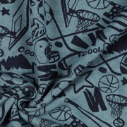 SWEAT MELANGE SPORTS BLEU FUMÉ MÉLANGÉ (thumbnail) #3