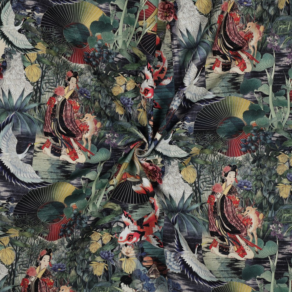 CANVAS DIGITAL ORIENTAL EMERALD #7