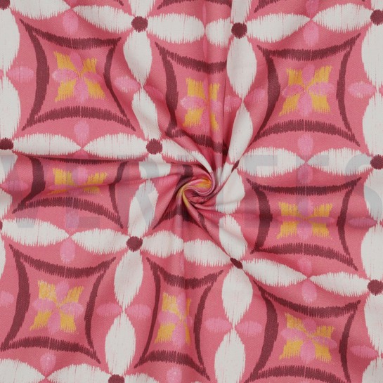 CANVAS DIGITAAL ABSTRACT BORDEAUXROOD #7