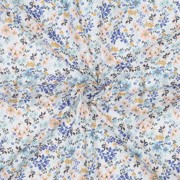 COTON VOILE DIGITAL FLEURS BLEU (thumbnail) #3