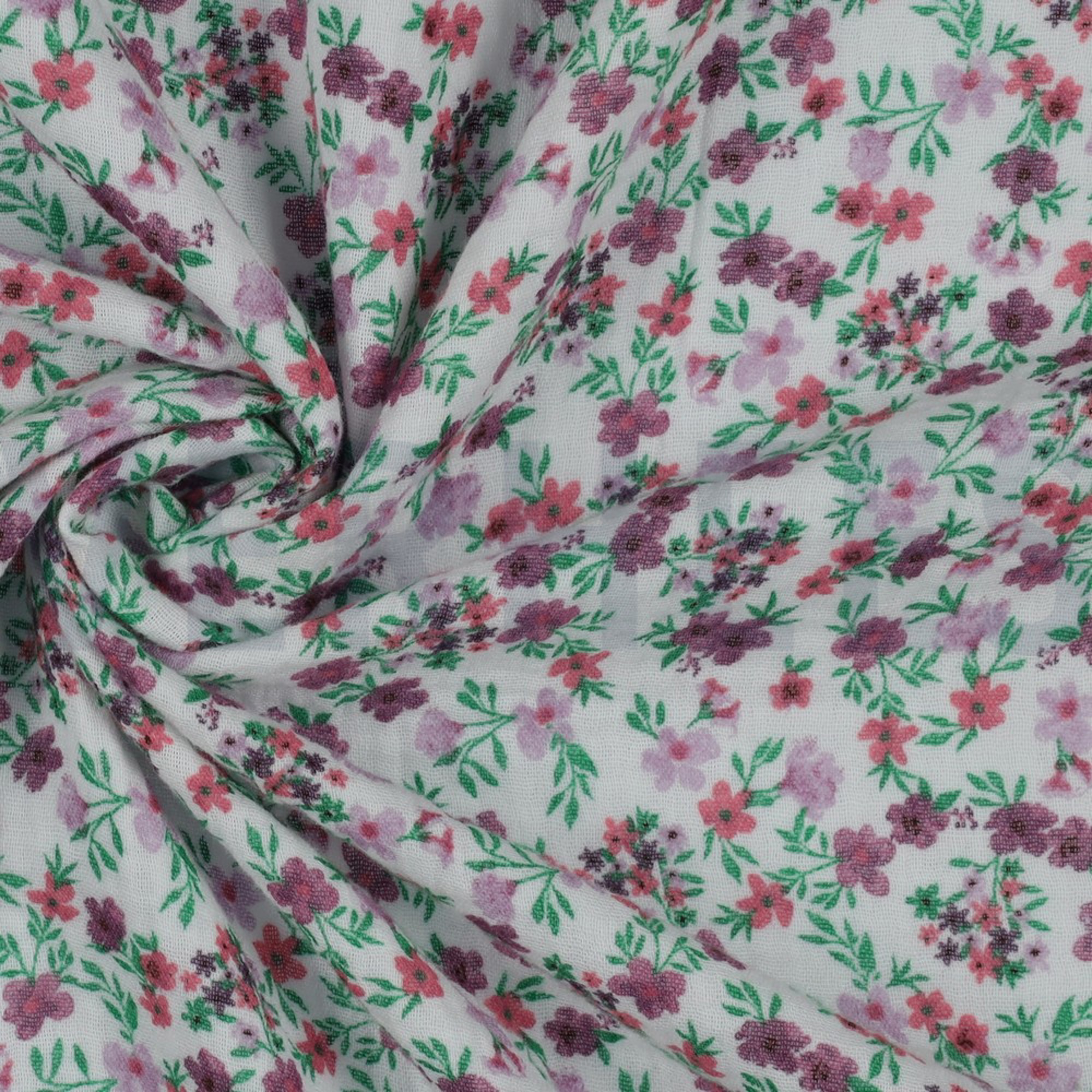 DOUBLE GAUZE GOTS DIGITAAL BLOEMEN DRUIFPAARS (high resolution) #3