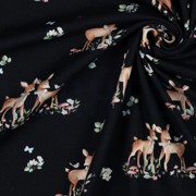 JERSEY GOTS DIGITAL DEER NAVY (thumbnail) #3