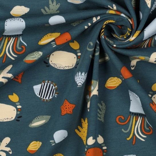 JERSEY OCEAN ANIMALS PETROL #7