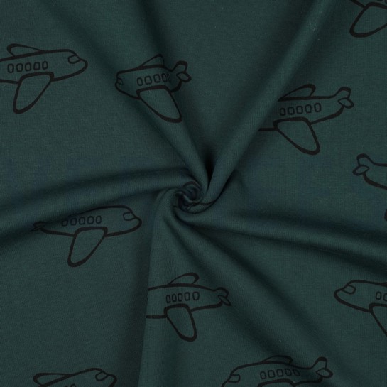 JOGGING AVIONS VERT FONCÉ #7