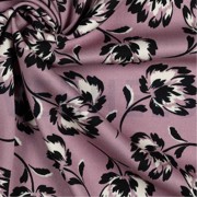 VISCOSE ROSELLA STRETCH BLOEMEN DRUIFPAARS (thumbnail) #3