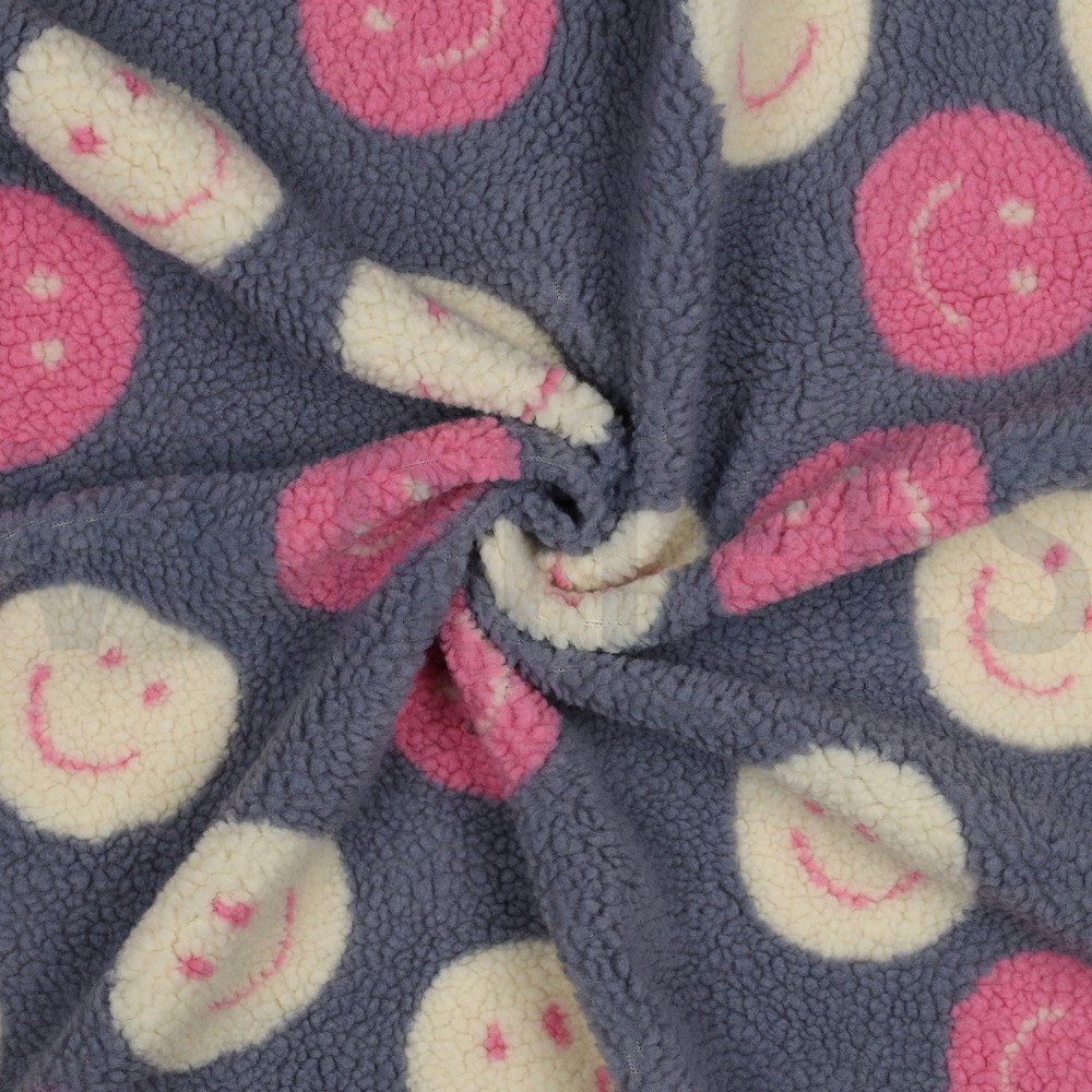 TEDDY JACQUARD HAPPY FACES JEANS #7