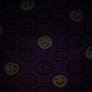 JERSEY PHOSPHORESCENTS SMILEYS VIOLET (thumbnail) #3