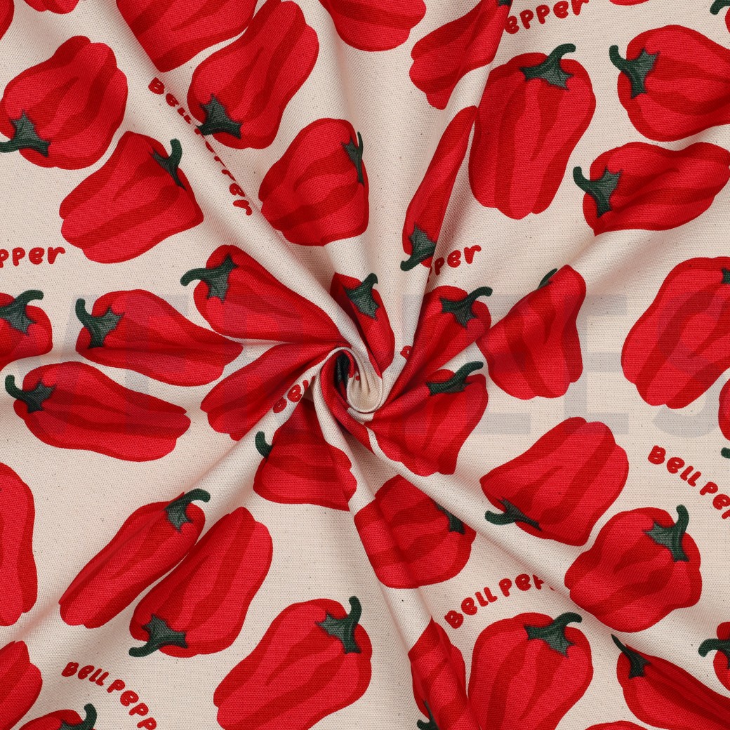 CANVAS BELL PEPPERS NATURAL #7