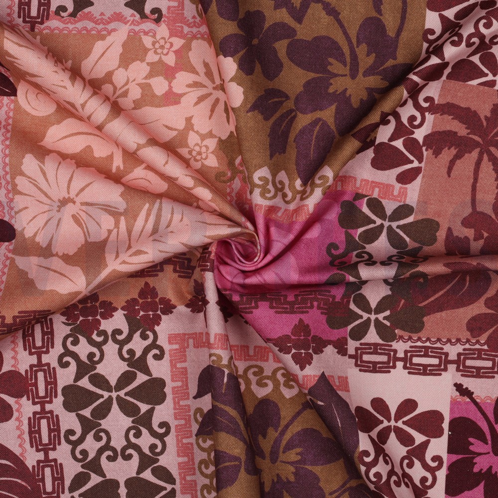 CANVAS DIGITAL BLUMEN ROSA #7
