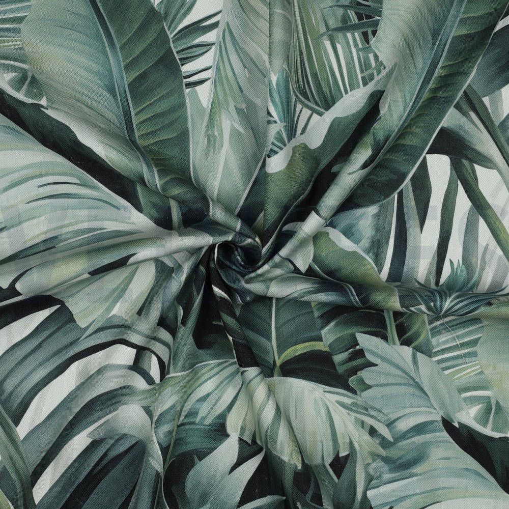 CANVAS DIGITAL LEAVES GREEN #7