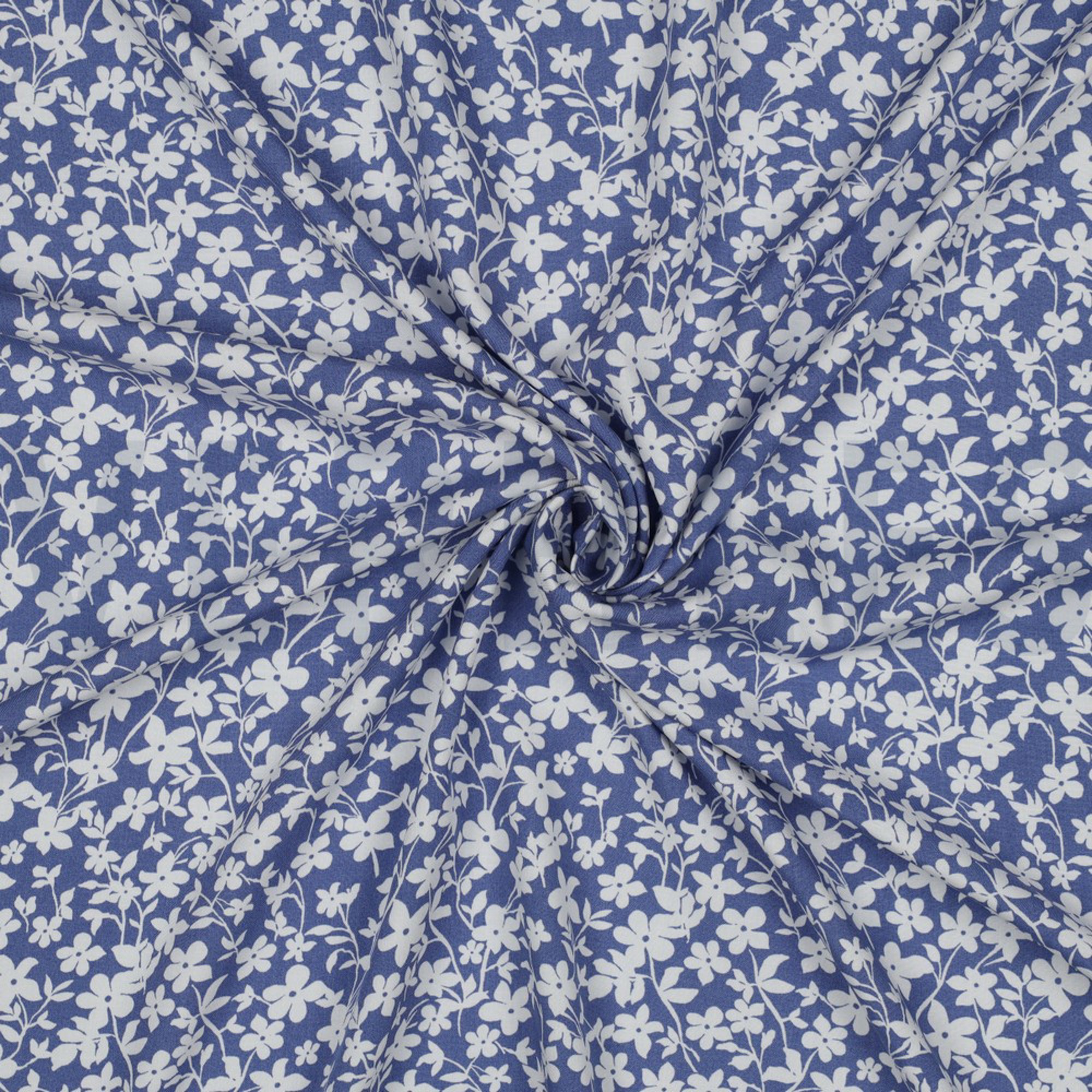 VISCOSE RADIANCE FLOWERS JEANS (high resolution) #3