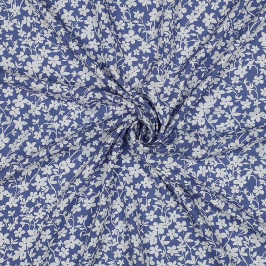 VISCOSE RADIANCE FLOWERS JEANS #7