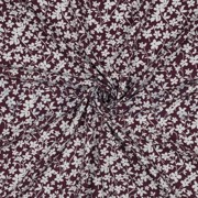 VISCOSE RADIANCE FLOWERS BURGUNDY (thumbnail) #3