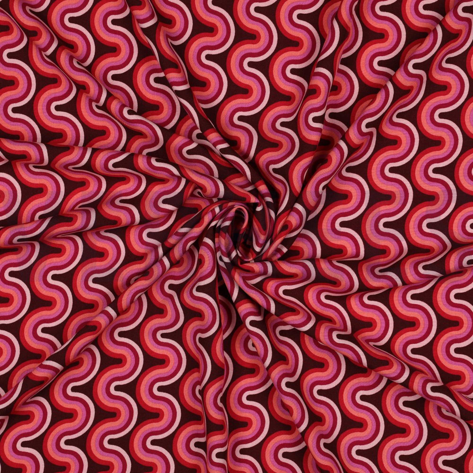 VISKOSE RADIANCE GEOMETRISCH ROSA (high resolution) #3