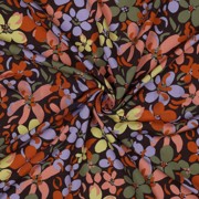 VISCOSE RADIANCE BLOEMEN DONKERBRUIN (thumbnail) #3