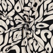 MAGNOLIA STRETCH ABSTRACT BLACK (thumbnail) #3