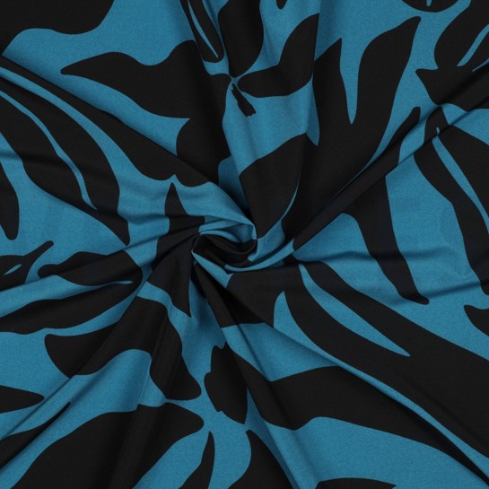 MAGNOLIA STRETCH BLÄTTER PETROL #7