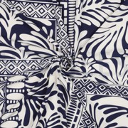 MAGNOLIA STRETCH PATCHWORK BLEU MARINE (thumbnail) #3