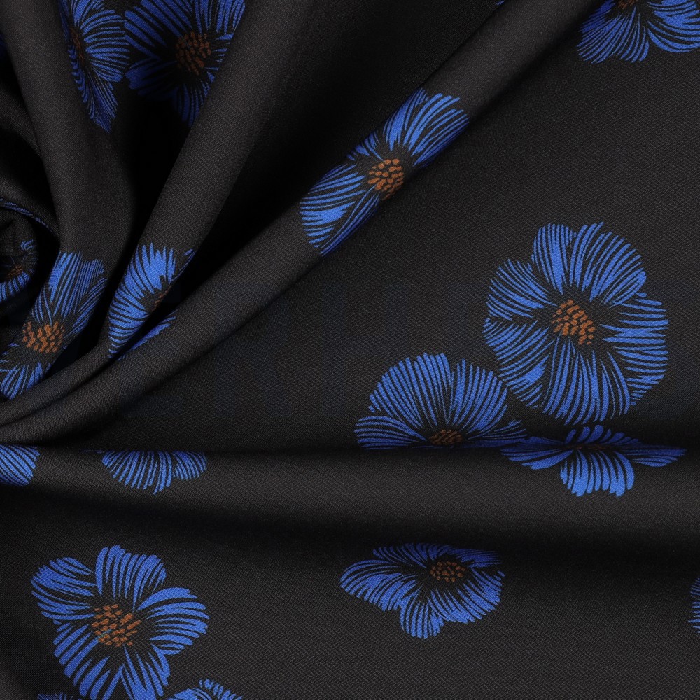 SOFTSHELL DIGITAL FLEURS NOIR #7