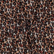 VISCOSE LUREX DIGITAL ANIMAL SKIN BROWN (thumbnail) #3